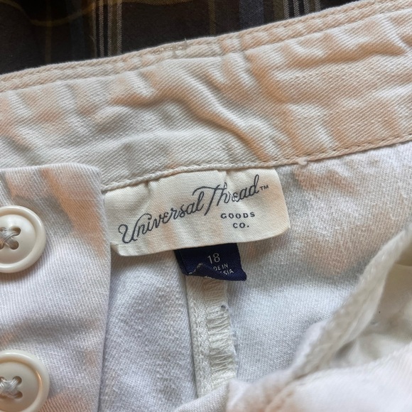 White baggy cargo pants - Picture 3 of 3